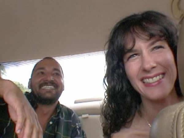 13P Busty brunette fucked two stranger