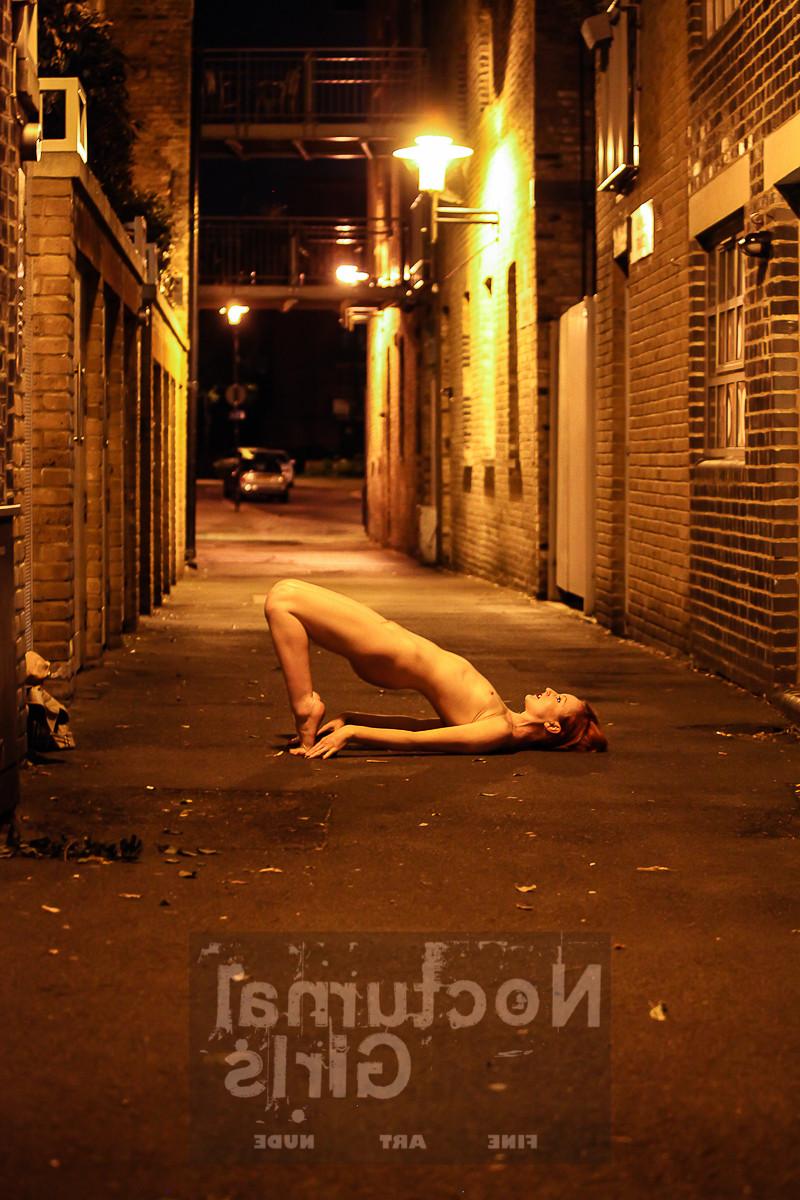 6P Anita posing in the night  time