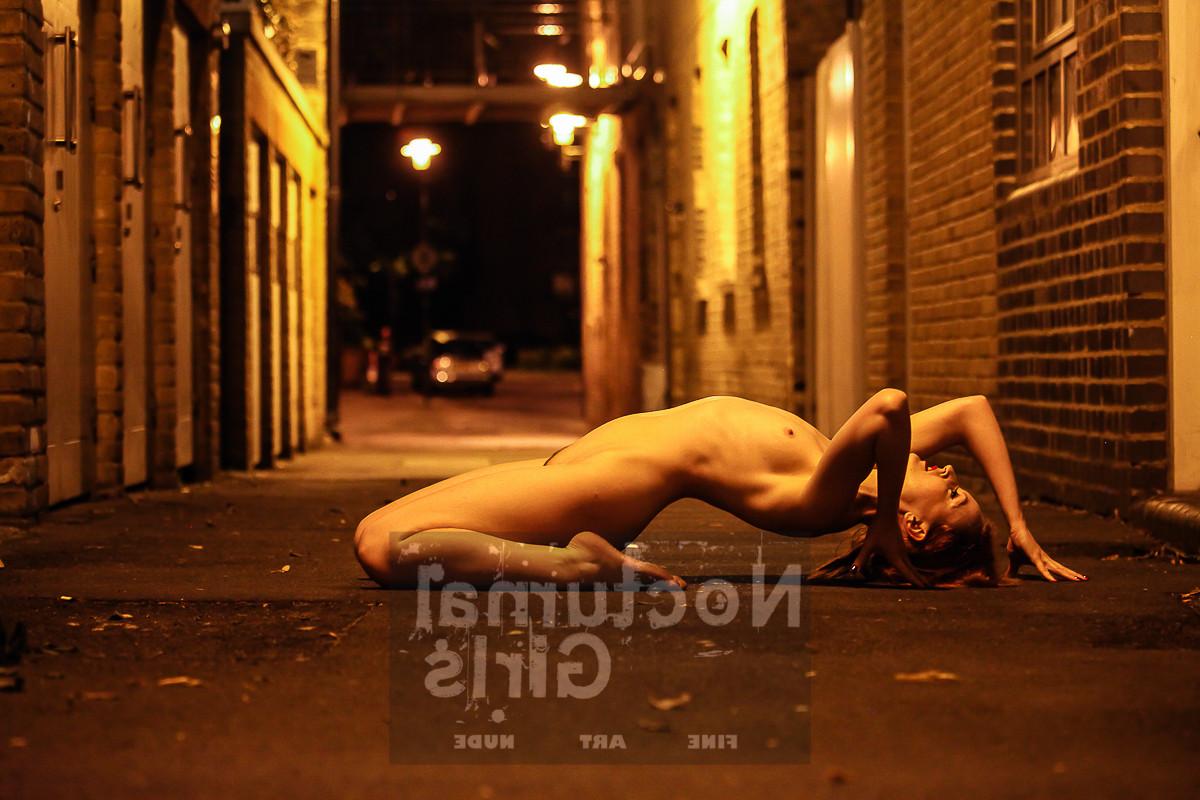 6P Anita posing in the night  time