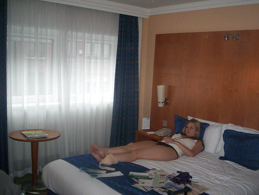 14P My friends English girlfiend on holiday