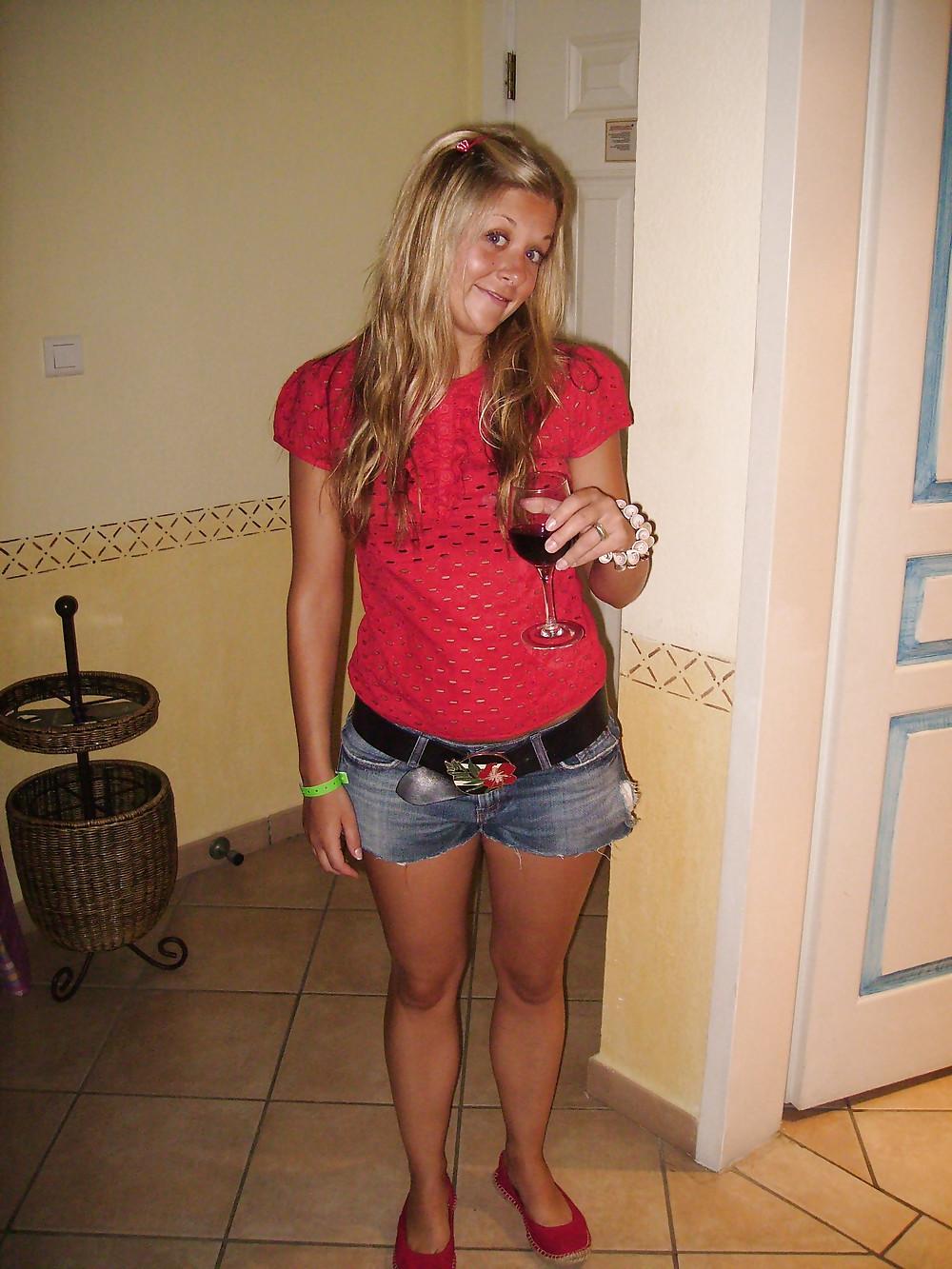 14P My friends English girlfiend on holiday