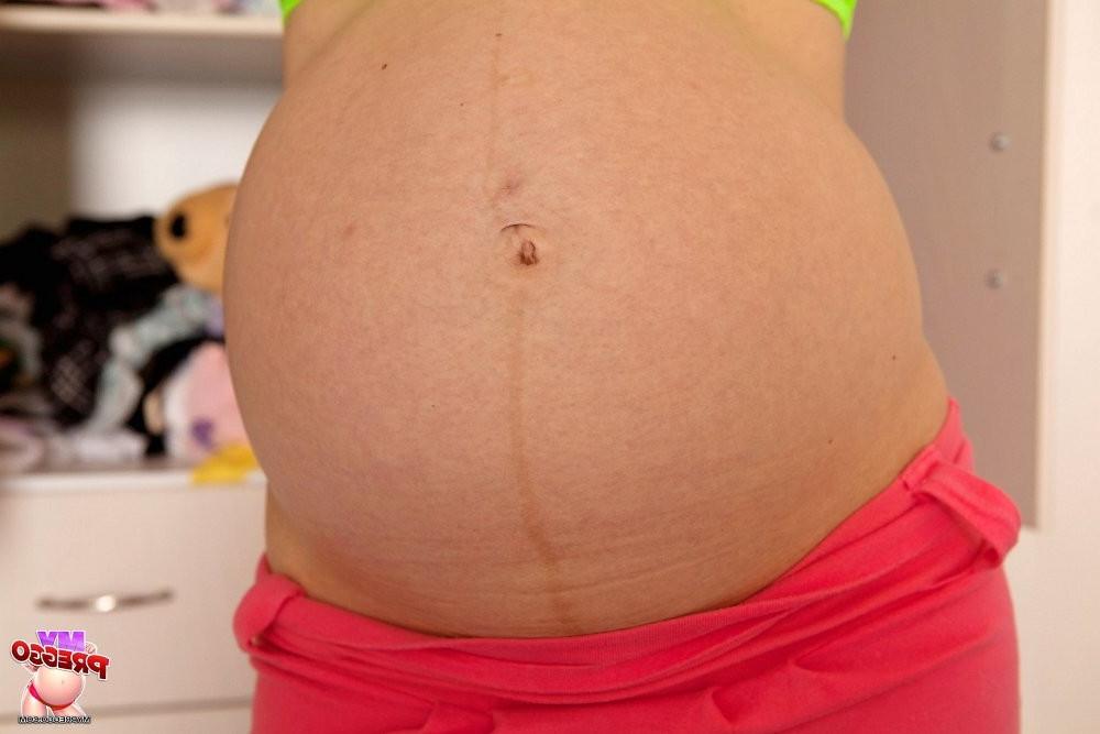 15P Preggo pigtail teen