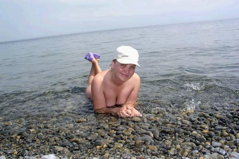 12P Nudists having fun on the beach