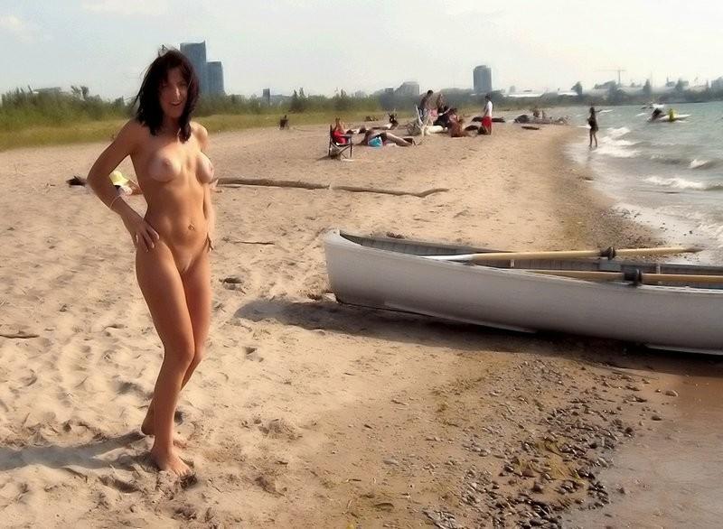 12P Nude nudists relaxing on the beach