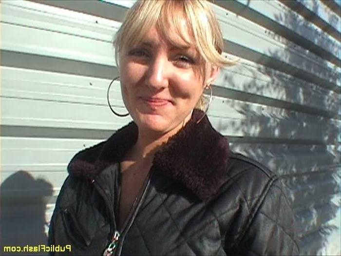 16P Big Tit Blonde Gretchen Goes Flashing Around Town