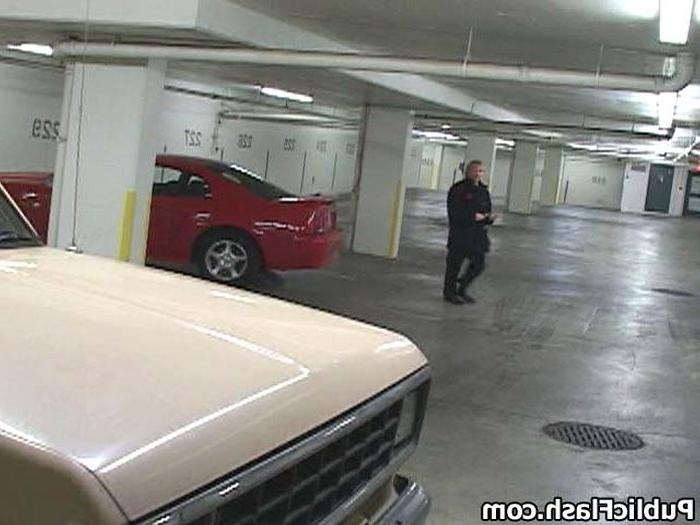 16P Valet Catches Cute Nude in Underground Parking Lot