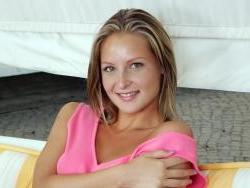 15P Cutie shows us her pink pussy