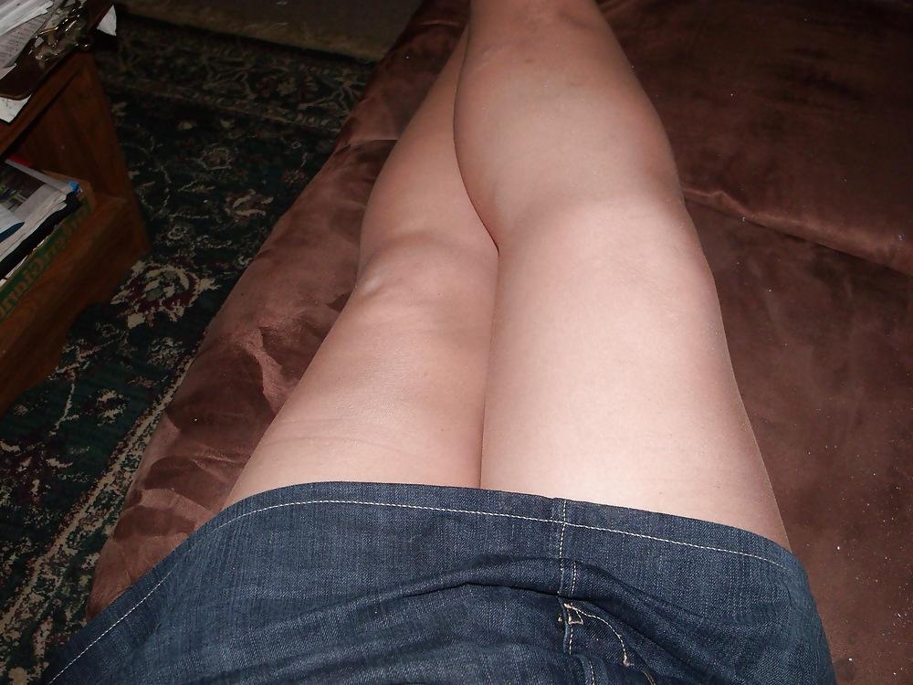 7P Crossdresser-Beine