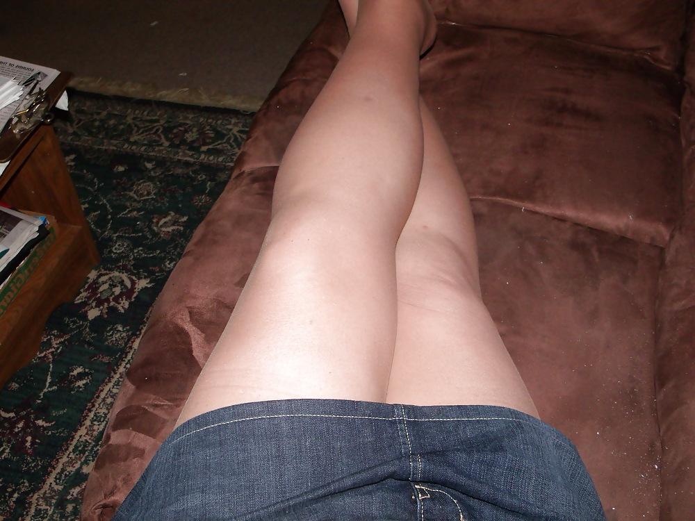 7P Crossdresser-Beine