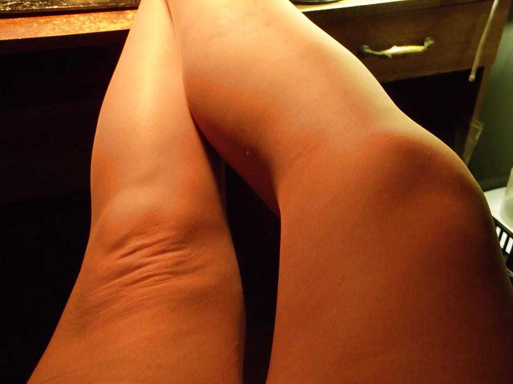 7P Crossdresser-Beine