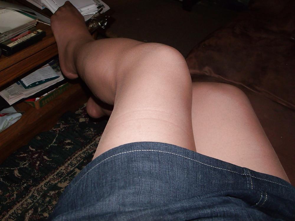 7P Crossdresser-Beine