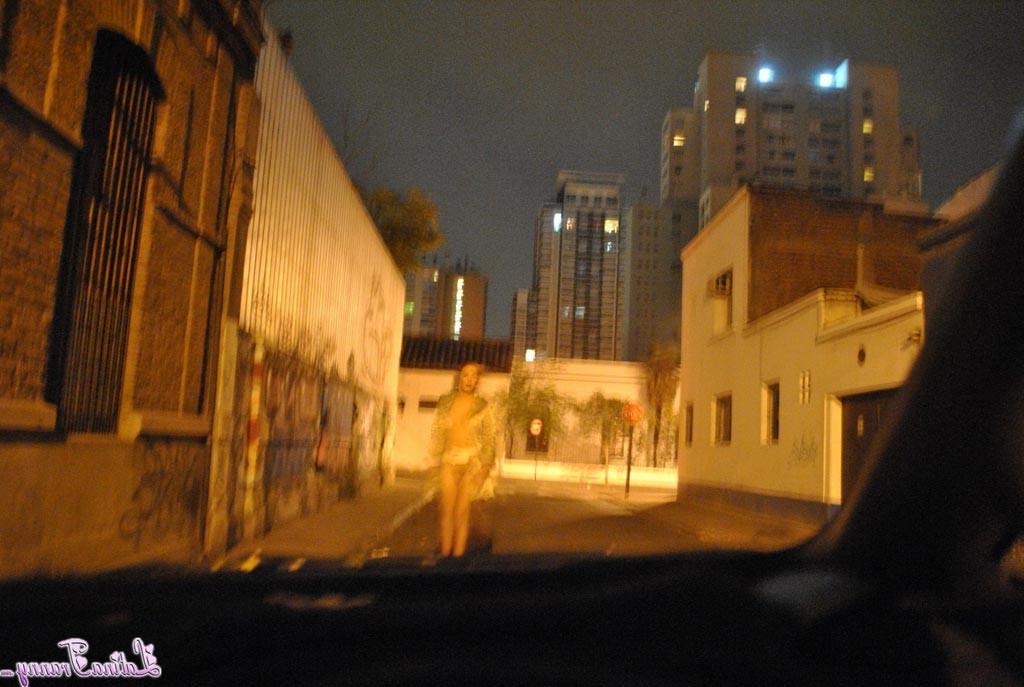 12P Nicole with a filthy TS street slut