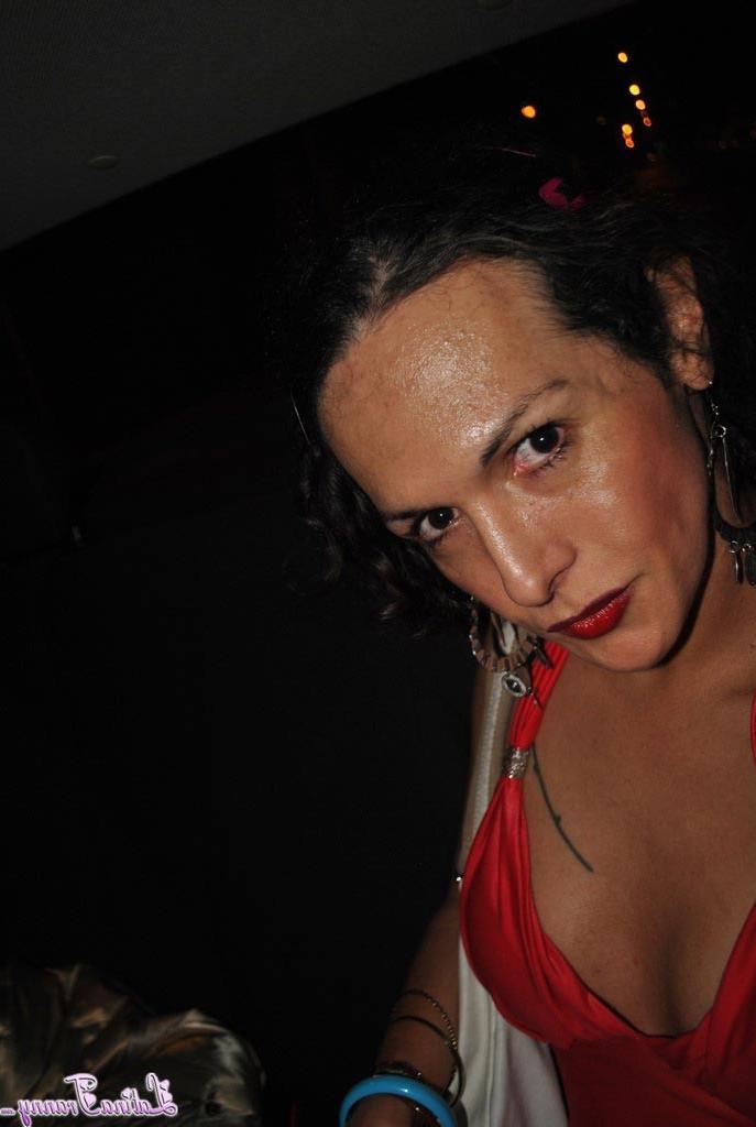 12P Nicole with a filthy TS street slut