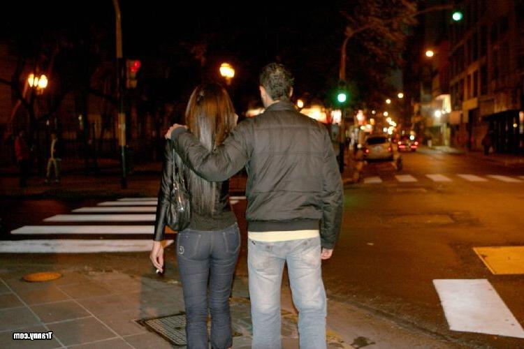 16P Cute brunette tranny hired from the street to fuck this horny stud