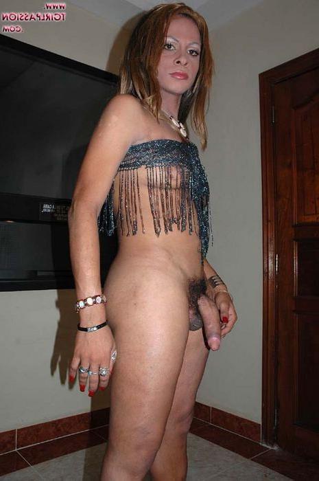 16P Cross dresser jerking her big black shecock off