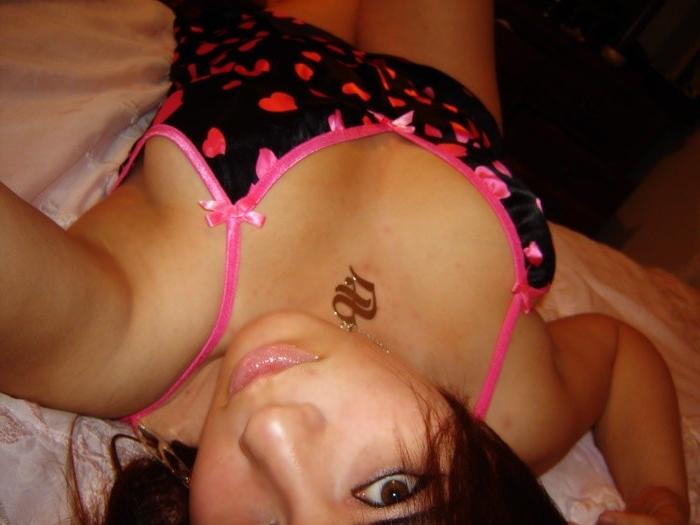 8P Asian girl parades in really small underwear