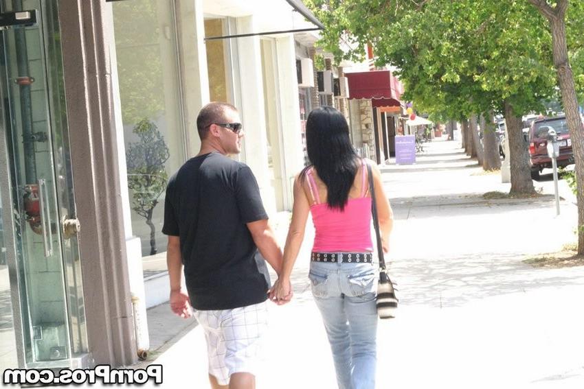 16P busty brunette getting plundered from behind
