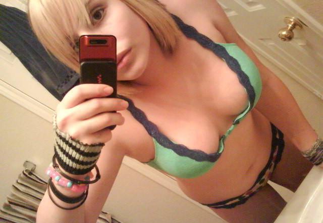 15P Teen emo girlfriends teasing in their panties