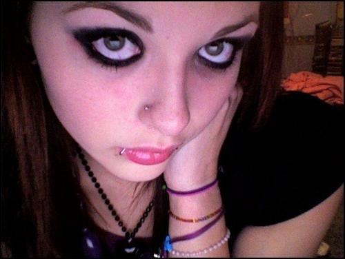 15P Alternative emo teen girlfriends stripping in homemade snapshots