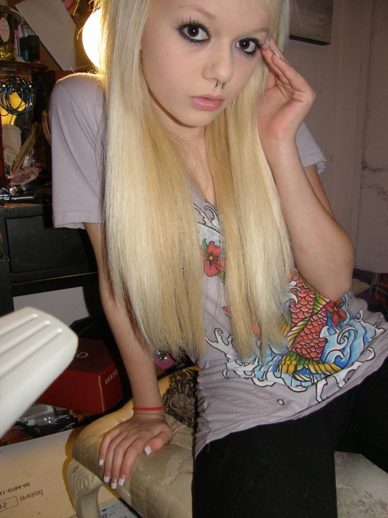 15P Alternative punk emo teen girlfriend collection