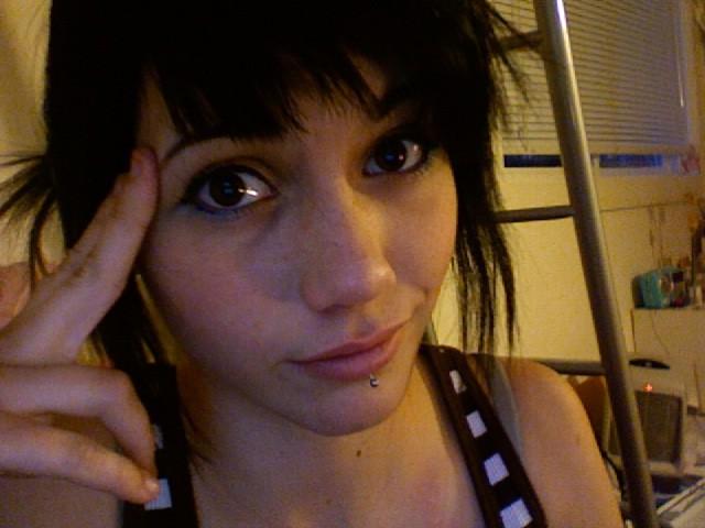 15P Tattooed emo teen girlfriends in panties
