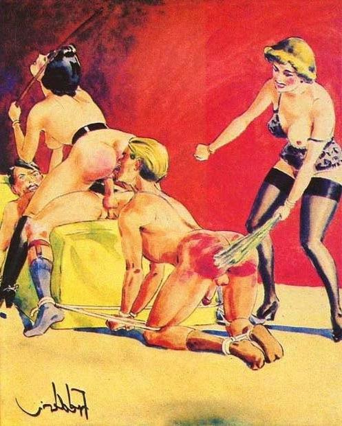 25P Woman who whip a Man