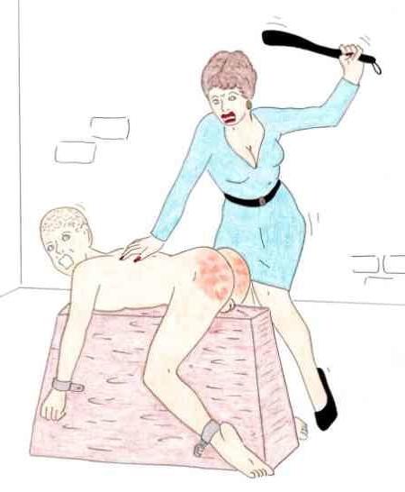 25P Woman who whip a Man