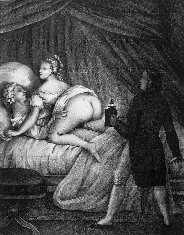 25P Erotic drawings of 19th century