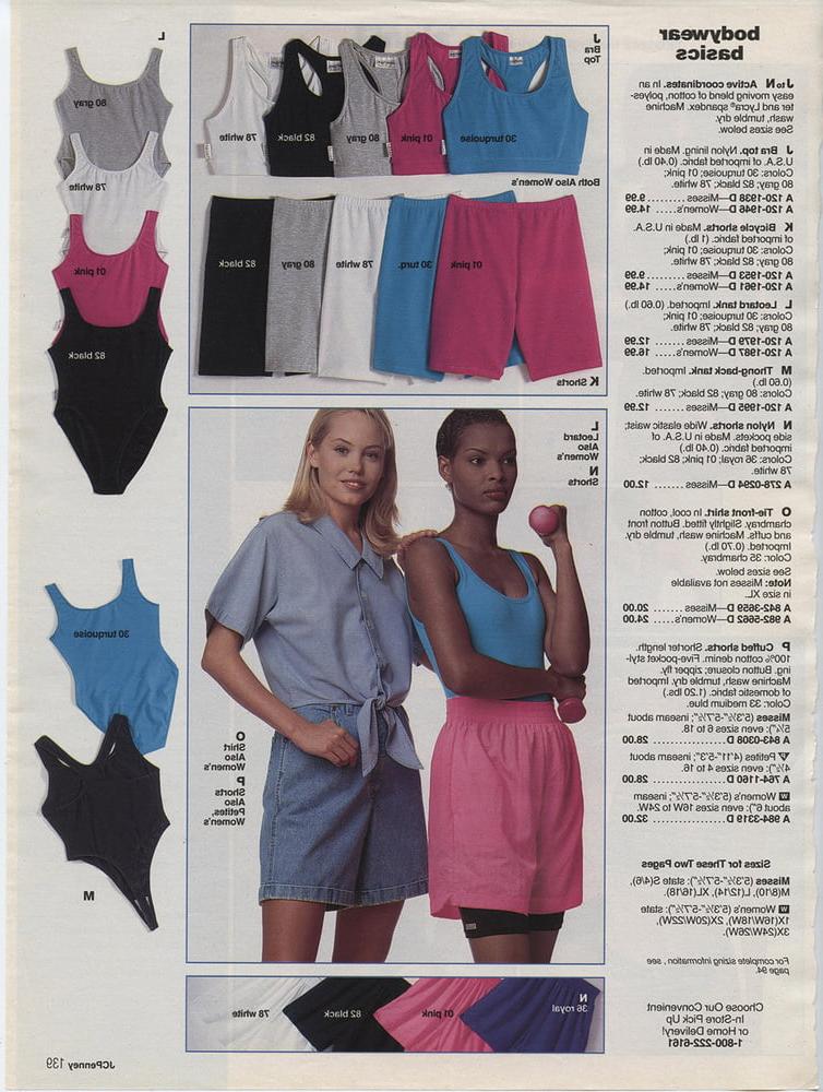 25P Spring &amp; Summer 1996 JC Penney Lingerie Catalog Scans
