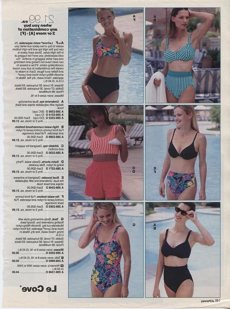 25P Spring &amp; Summer 1996 JC Penney Lingerie Catalog Scans