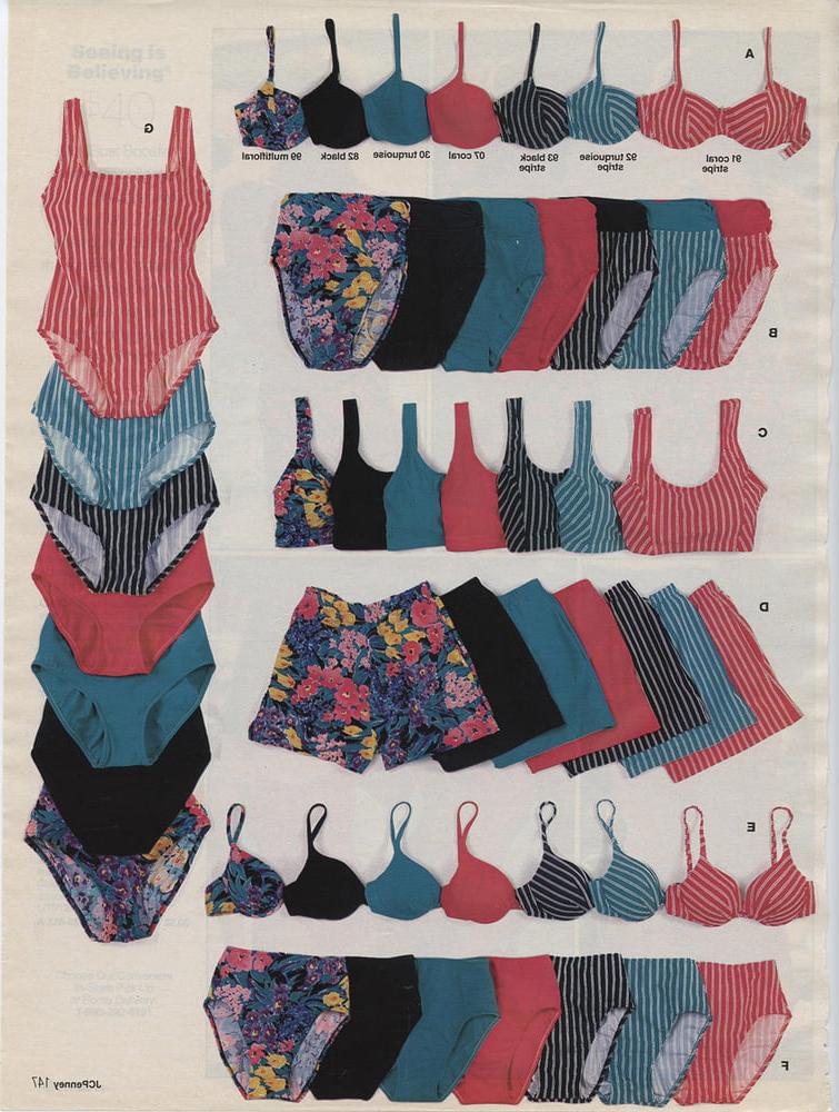 25P Spring &amp; Summer 1996 JC Penney Lingerie Catalog Scans