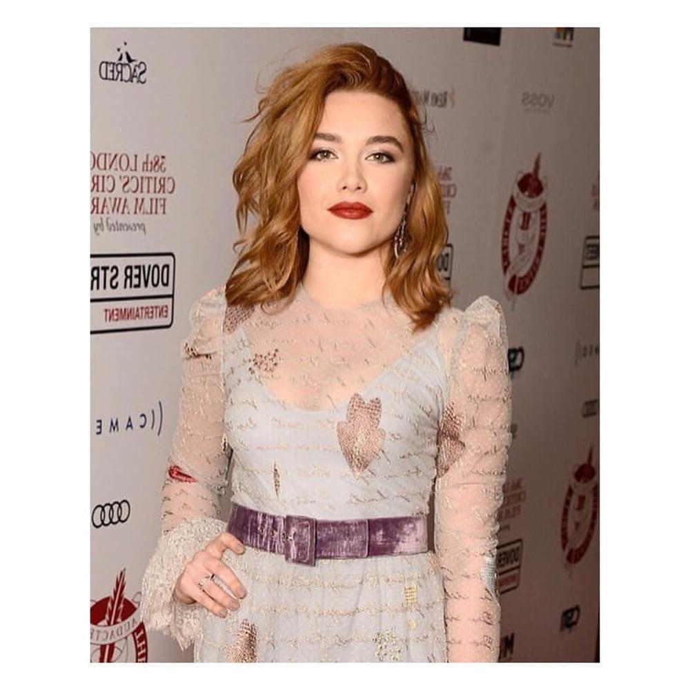25P Florence Pugh Cum Museum
