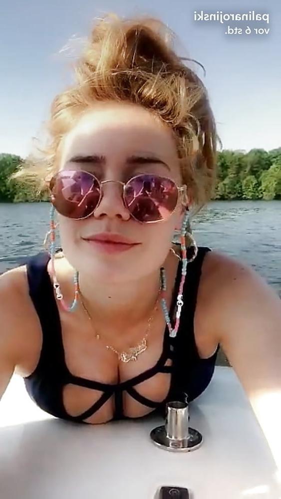 25P Best of Palina Rojinski Big Boobs jerk off