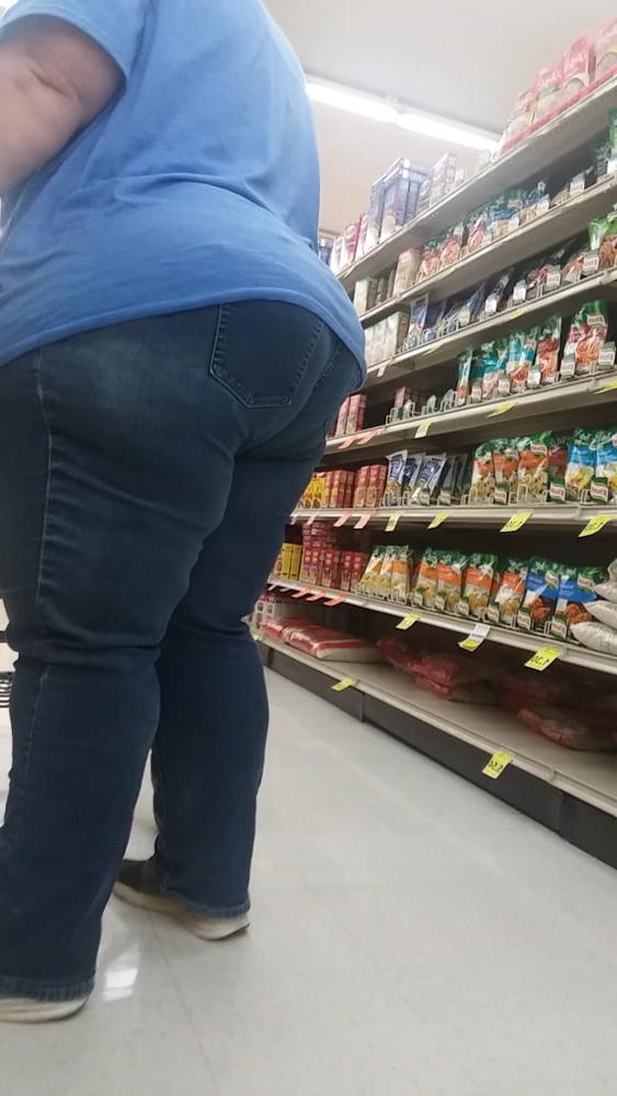 21P Fat white booty blue jeans