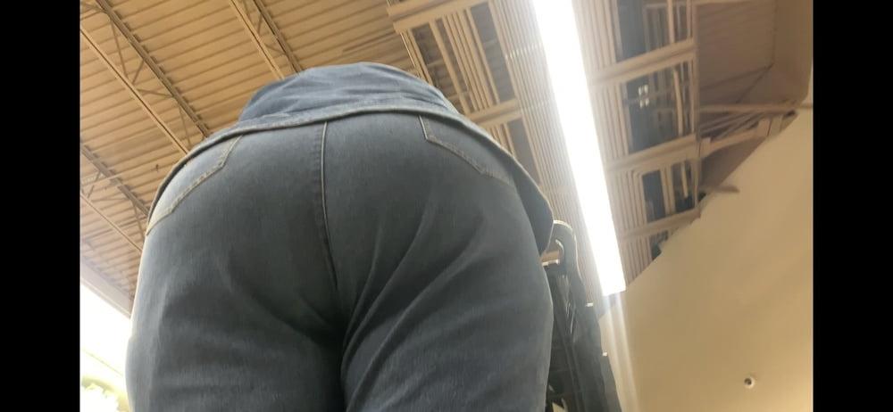 9P Clueless Granny fat ass booty jeans
