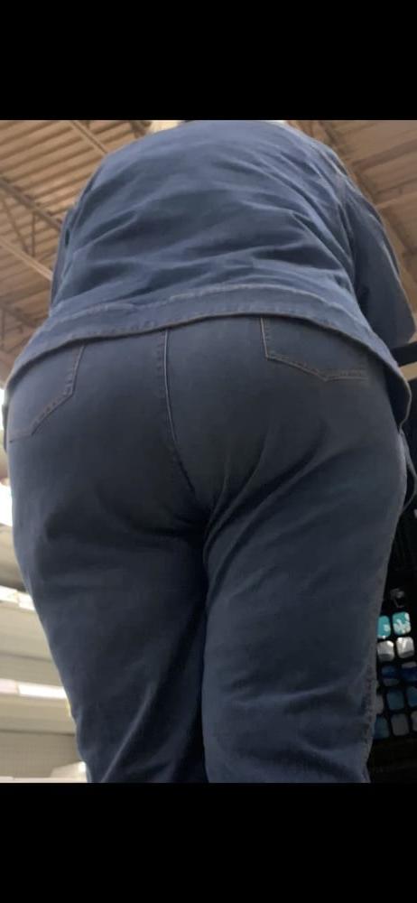 9P Clueless Granny fat ass booty jeans
