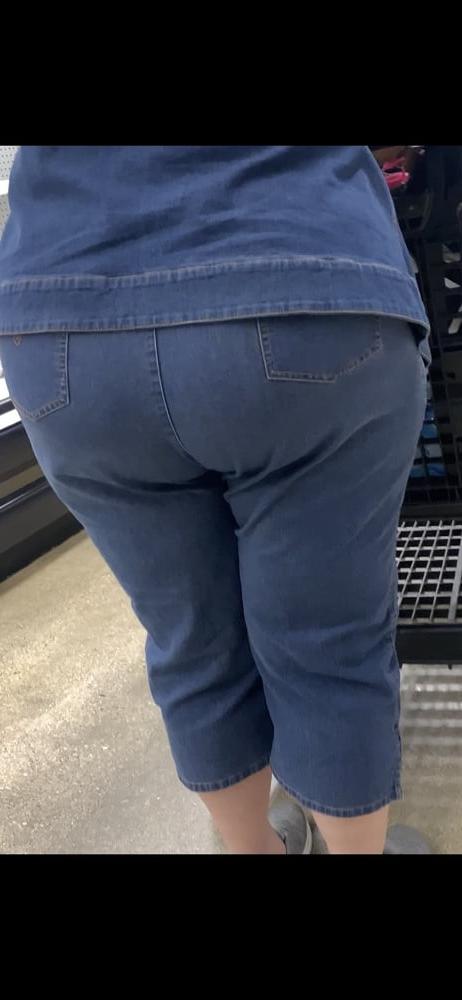9P Clueless Granny fat ass booty jeans