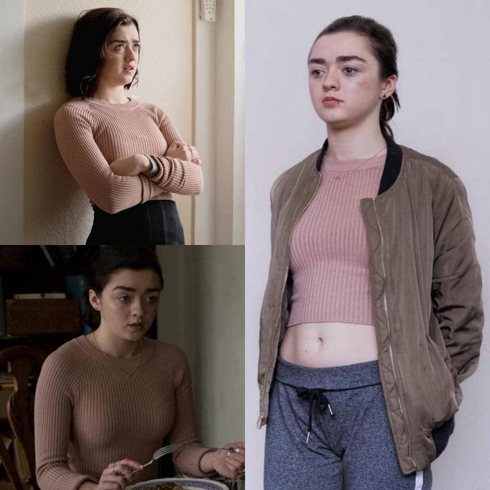 25P Cum to Maisie Williams 08
