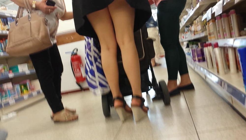 16P very hot mom high heels big boobs hot dress make me hard