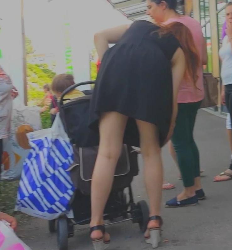 16P very hot mom high heels big boobs hot dress make me hard