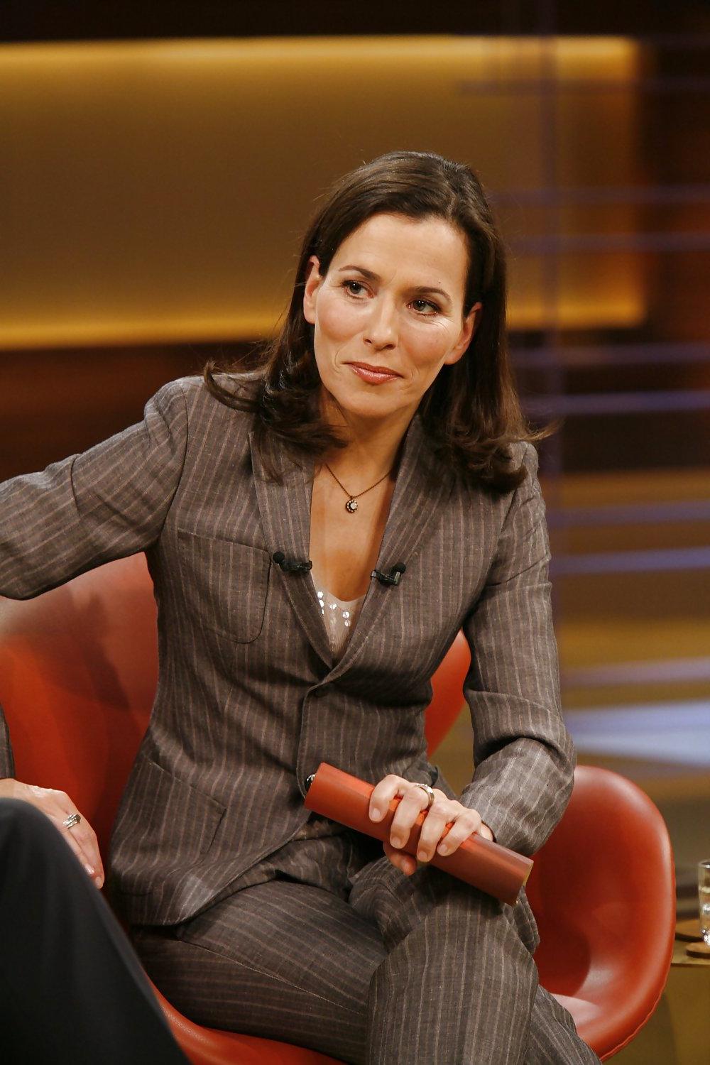 25P Anne Will - Lovely Lesbian TV Star From Germany