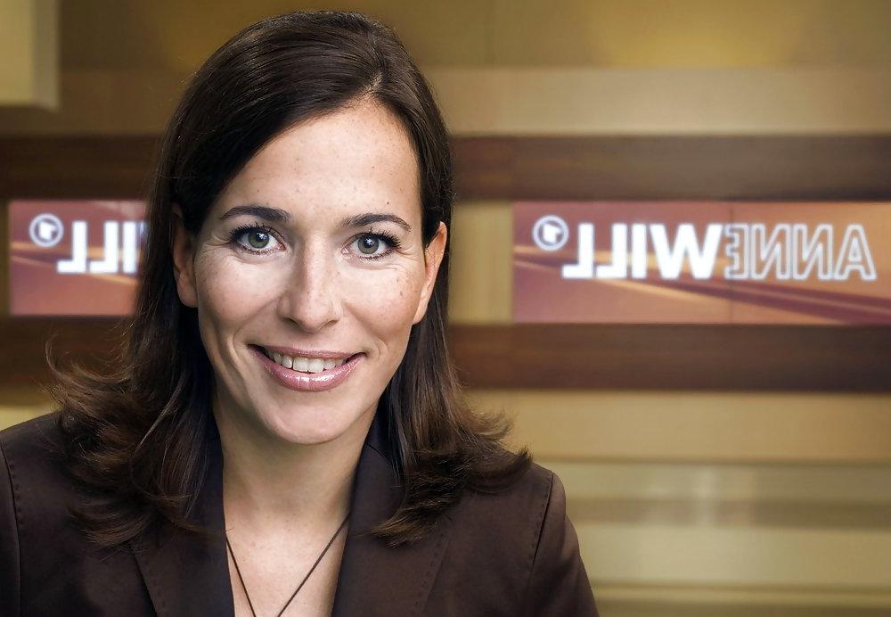 25P Anne Will - Lovely Lesbian TV Star From Germany