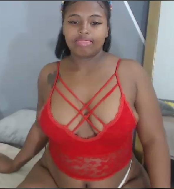 24P Sexy black chick named TONI big boobs