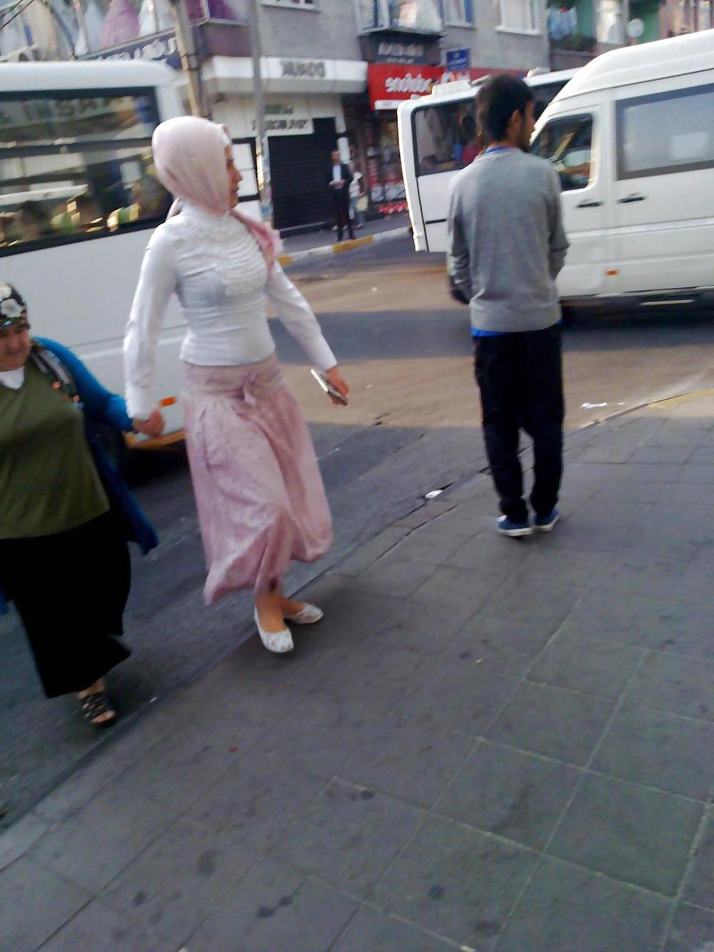 7P Turkish turbanli hijab arab sokak