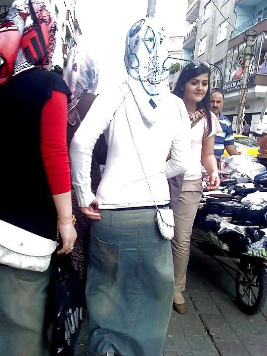 7P Turkish turbanli hijab arab sokak