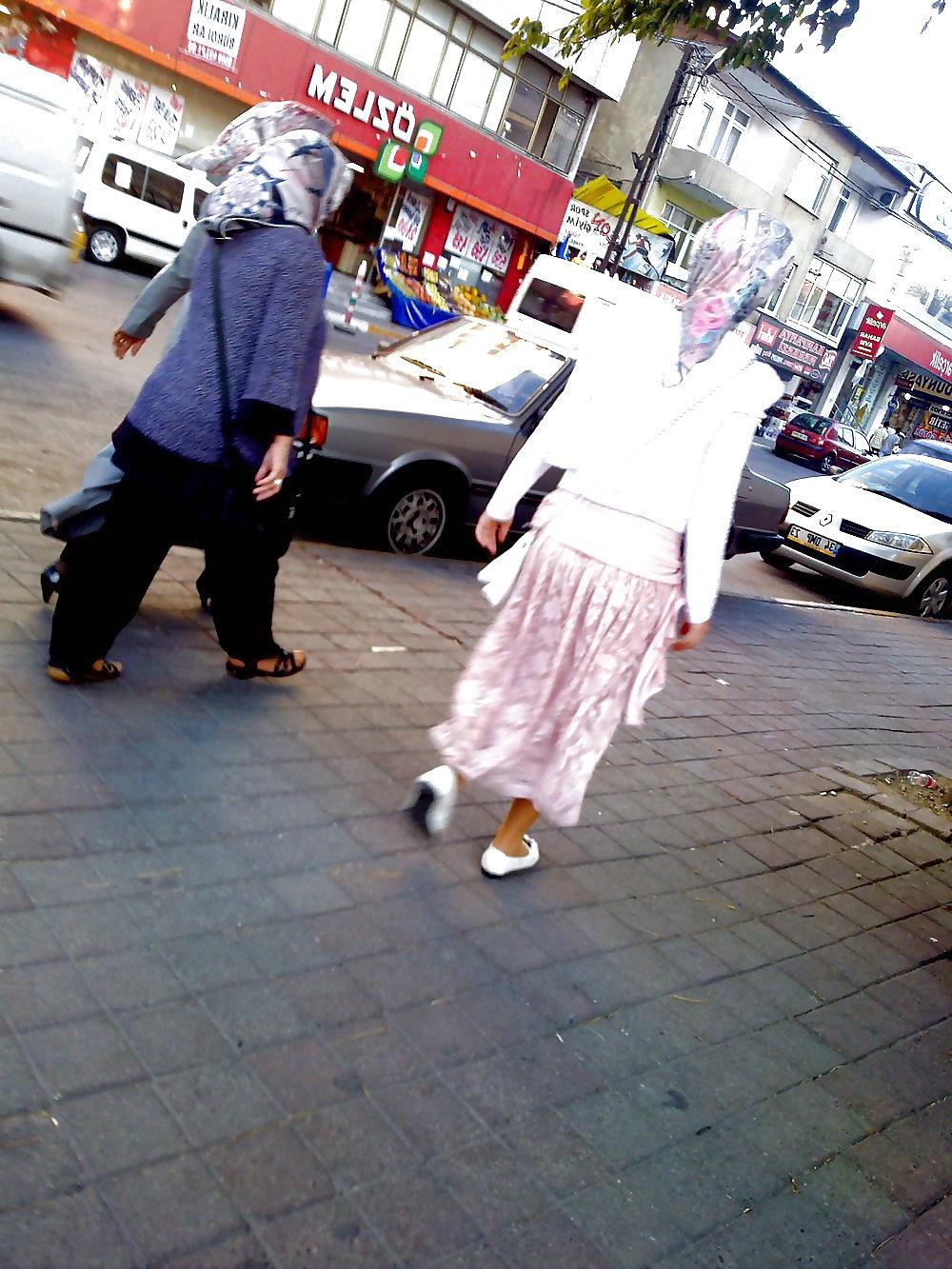 7P Turkish turbanli hijab arab sokak