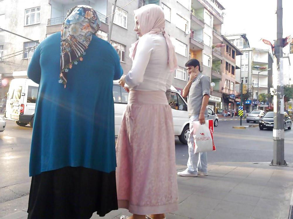 7P Turkish turbanli hijab arab sokak