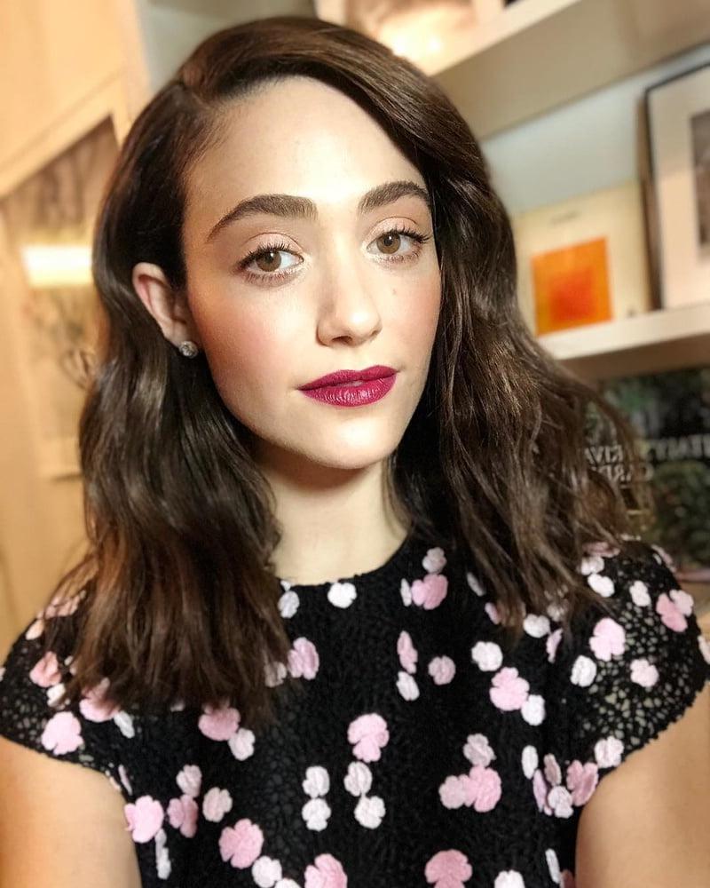 25P Emmy Rossum Cum Target