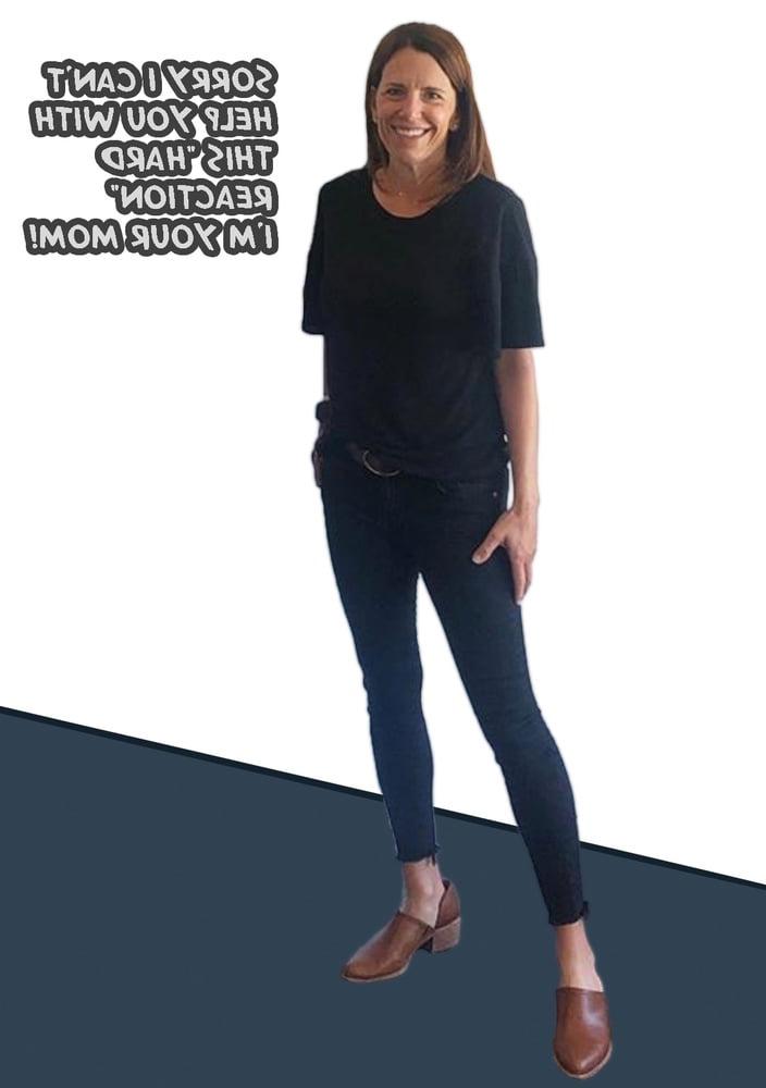 25P mature moms captions