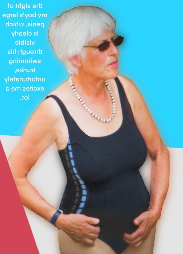 25P mature moms captions